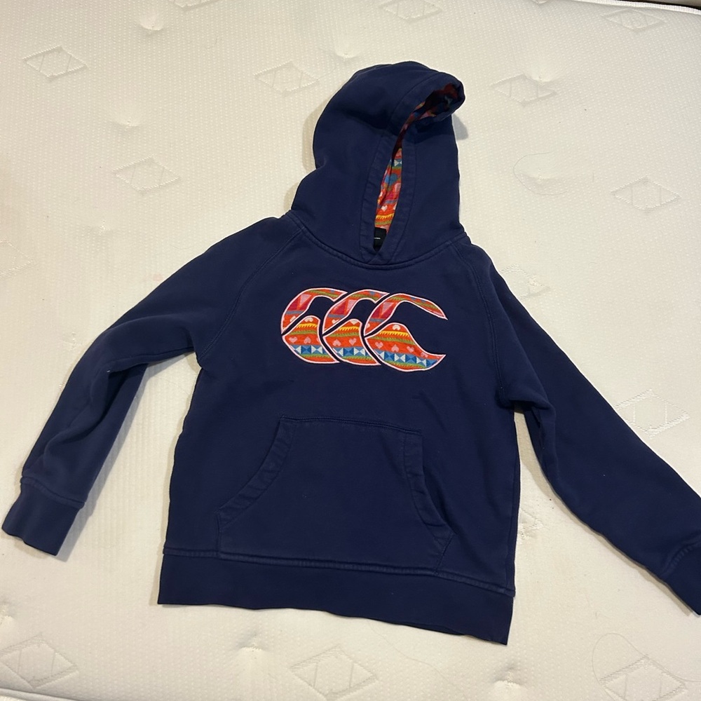 Kids Navy Canterbury Hoodie 6t